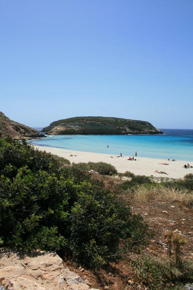 spiaggia dei conigli