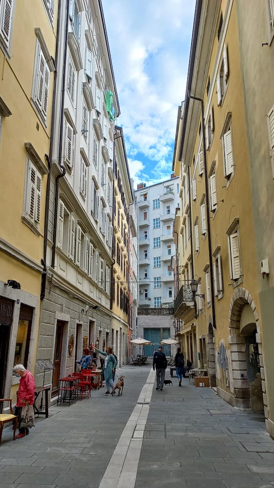 Via Beccherie nel Ghetto - Cosa vedere a Trieste in due giorni